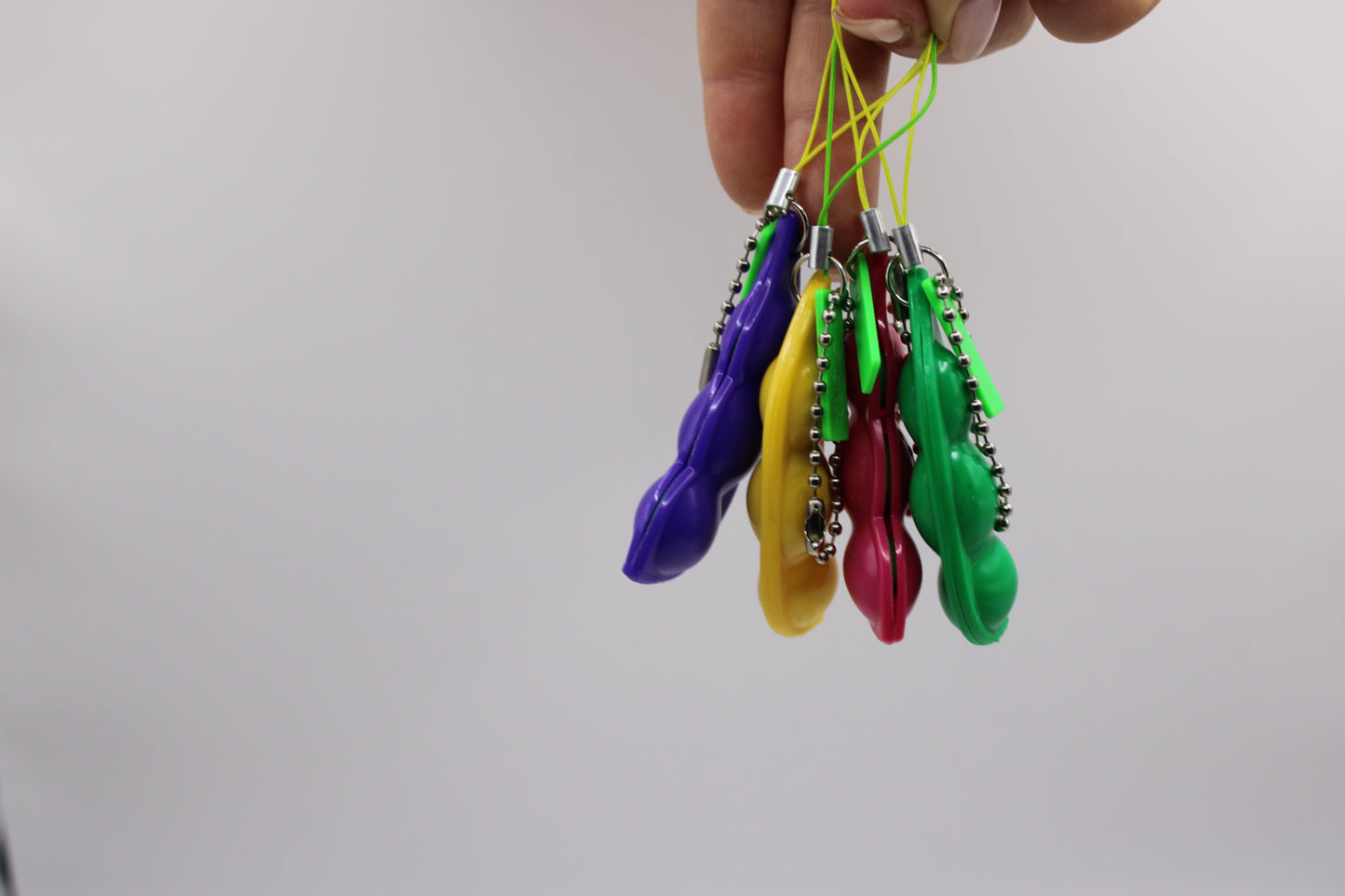 Squeeze Bean Key Ring