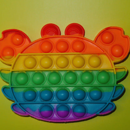 Butterfly, Crab and Owl Fidget Poppers