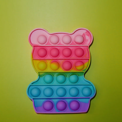 Rainbow Animal Fidget Popper