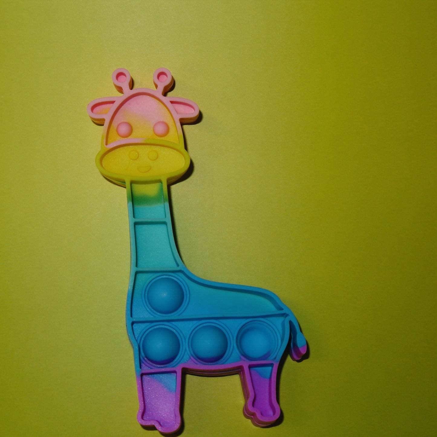 Rainbow Animal Fidget Popper