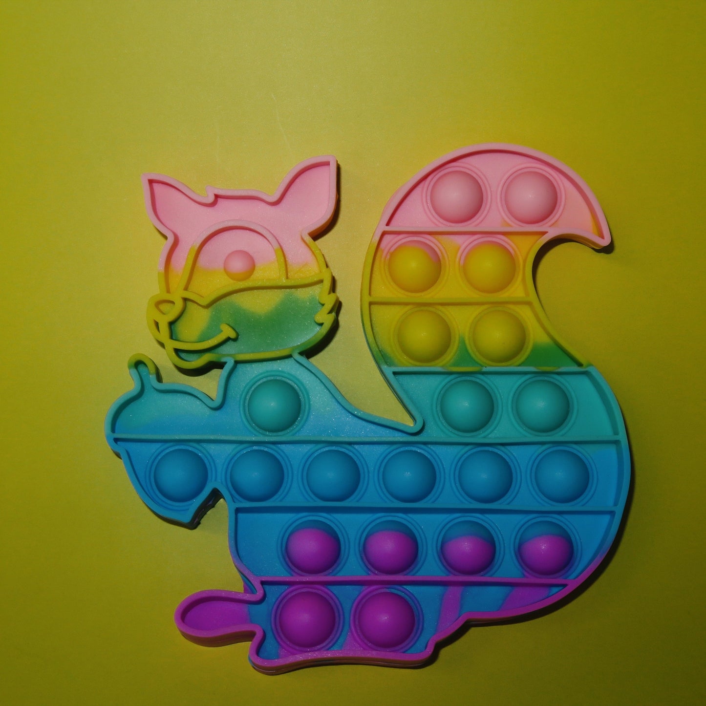 Rainbow Animal Fidget Popper