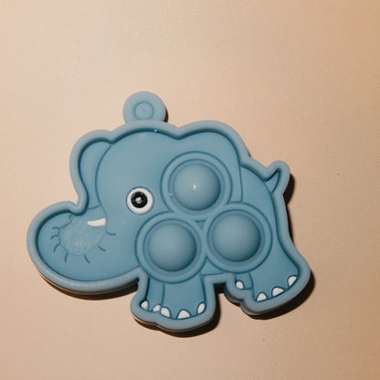 Animal Pop Fidget Toy Keychains