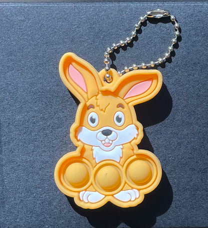 Animal Pop Fidget Toy Keychains
