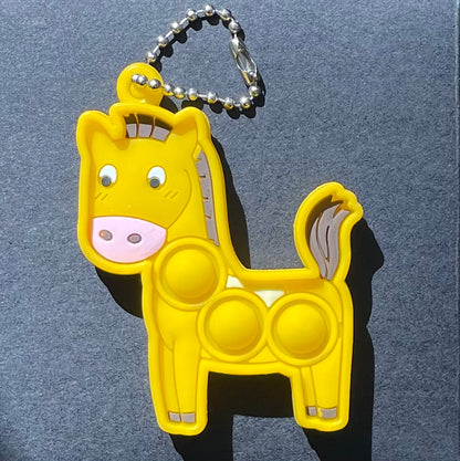 Animal Pop Fidget Toy Keychains