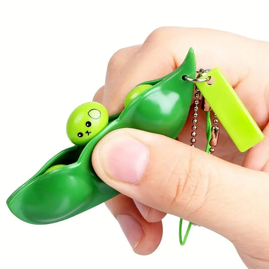 Squeeze Bean Key Ring