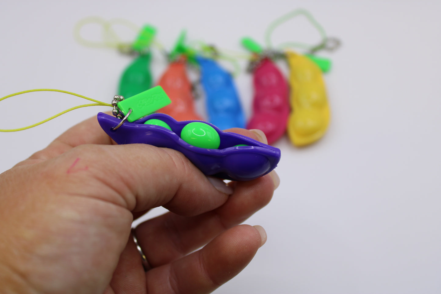 Squeeze Bean Key Ring