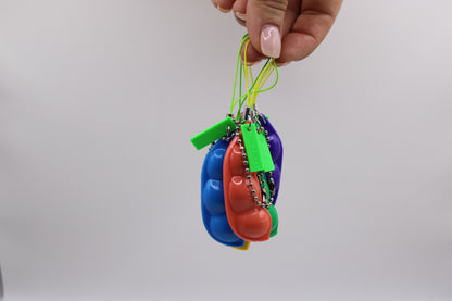 Squeeze Bean Key Ring